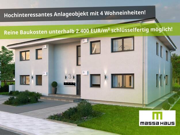 Wohnanlage zum Kauf - Erstbezug als Kapitalanlage geeignet 897.500 € 377 m² 900 m² Grundstück Ortenberg Ortenberg 63683