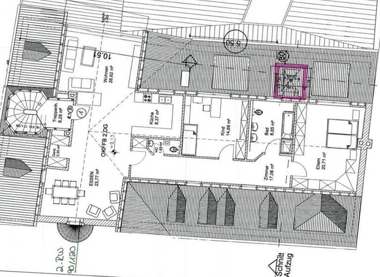 Wohnung zur Miete - Erstbezug 1.390 € 3 Zimmer 128 m² 3. Geschoss frei ab 01.06.2026 Schmidtstraße 12 Rüdesheim am Rhein 65385