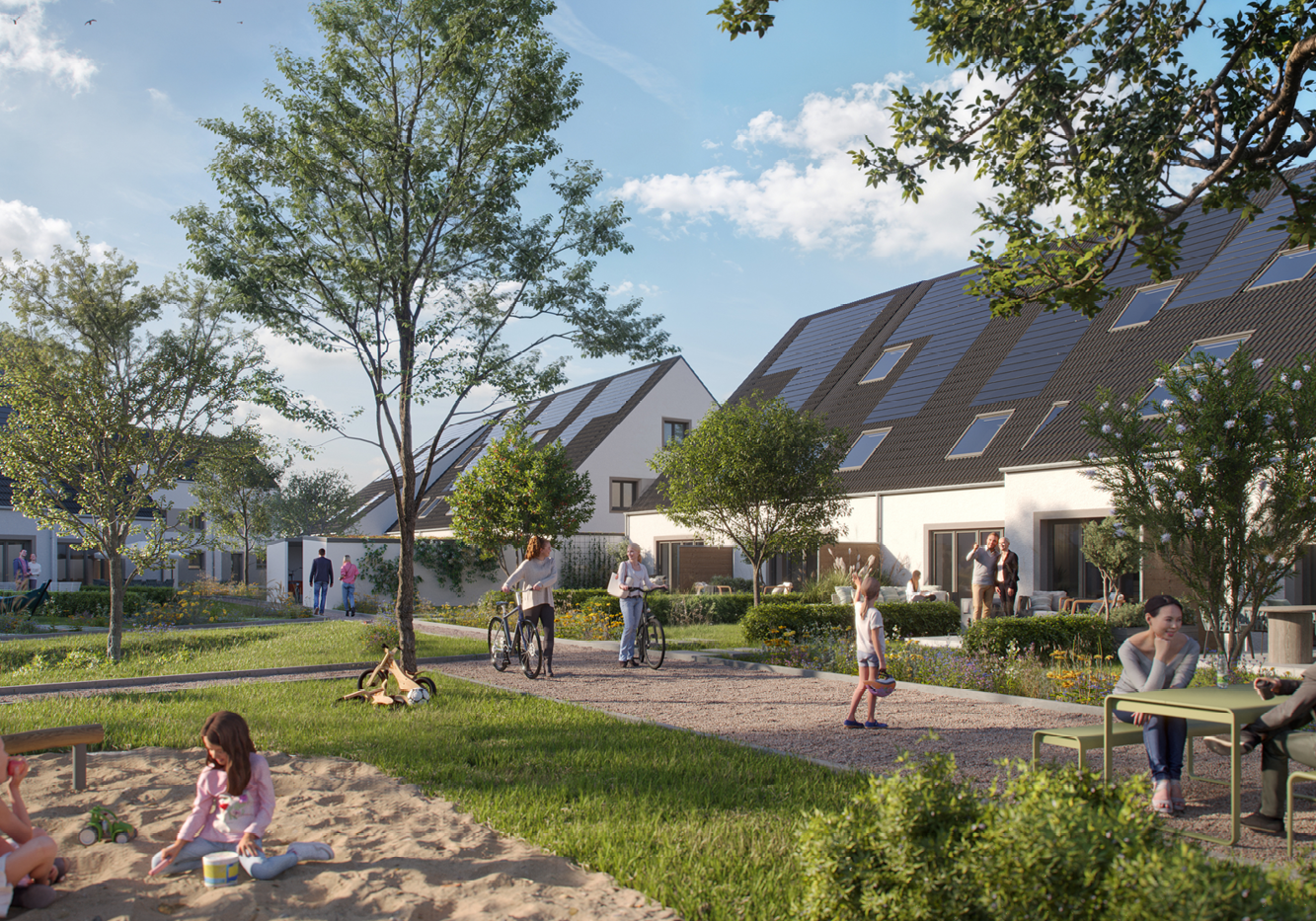 Reihenendhaus zum Kauf - Neubau - Ansicht 2
