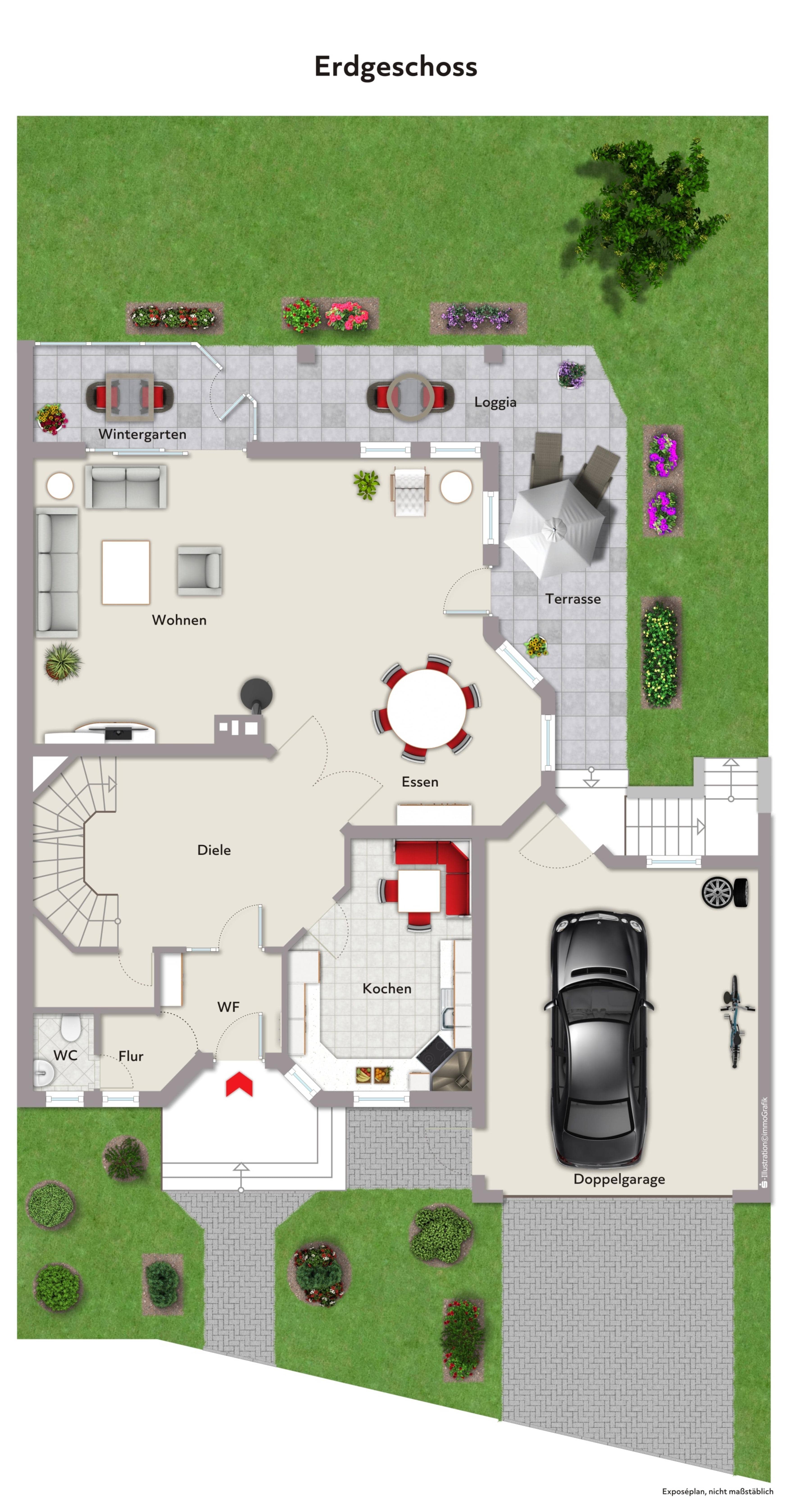 Einfamilienhaus zum Kauf 730.000 € 5 Zimmer 210 m²<br/>Wohnfläche 429 m²<br/>Grundstück Nilkheim Aschaffenburg 63741