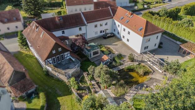 Wohn- und Geschäftshaus zum Kauf als Kapitalanlage geeignet 850.000 € 21 Zimmer 788 m² 2.205 m² Grundstück Münchenbernsdorf Münchenbernsdorf 07589