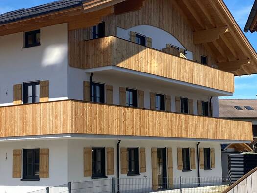 Wohnung zum Kauf - Neubau provisionsfrei 785.000 € 4 Zimmer 119,5 m² 2. Geschoss frei ab sofort Feldwieserstraße 52 Feldwies Übersee 83236