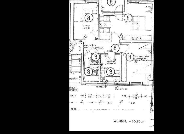 Wohnung zur Miete 465 € 3 Zimmer 66 m²<br/>Wohnfläche EG<br/>Geschoss ab sofort<br/>Verfügbarkeit Gustav-Freytag-Straße 4 Barenburg Emden 26721