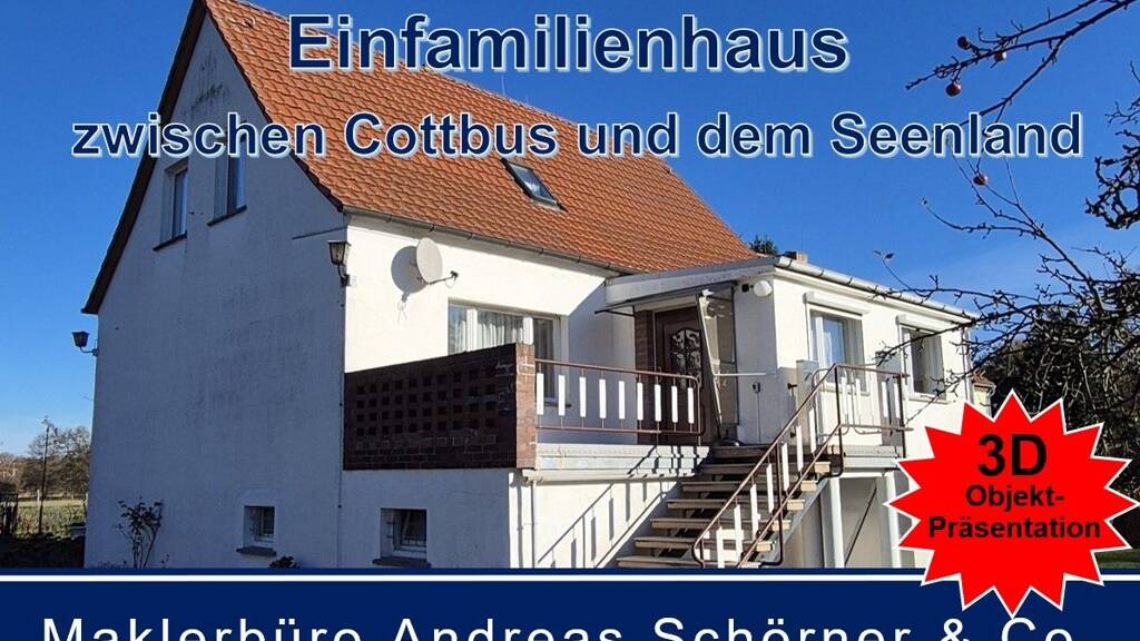 Einfamilienhaus zum Kauf 159.000 € 6 Zimmer 140 m² 1.750 m² Grundstück frei ab sofort Drebkau 03116