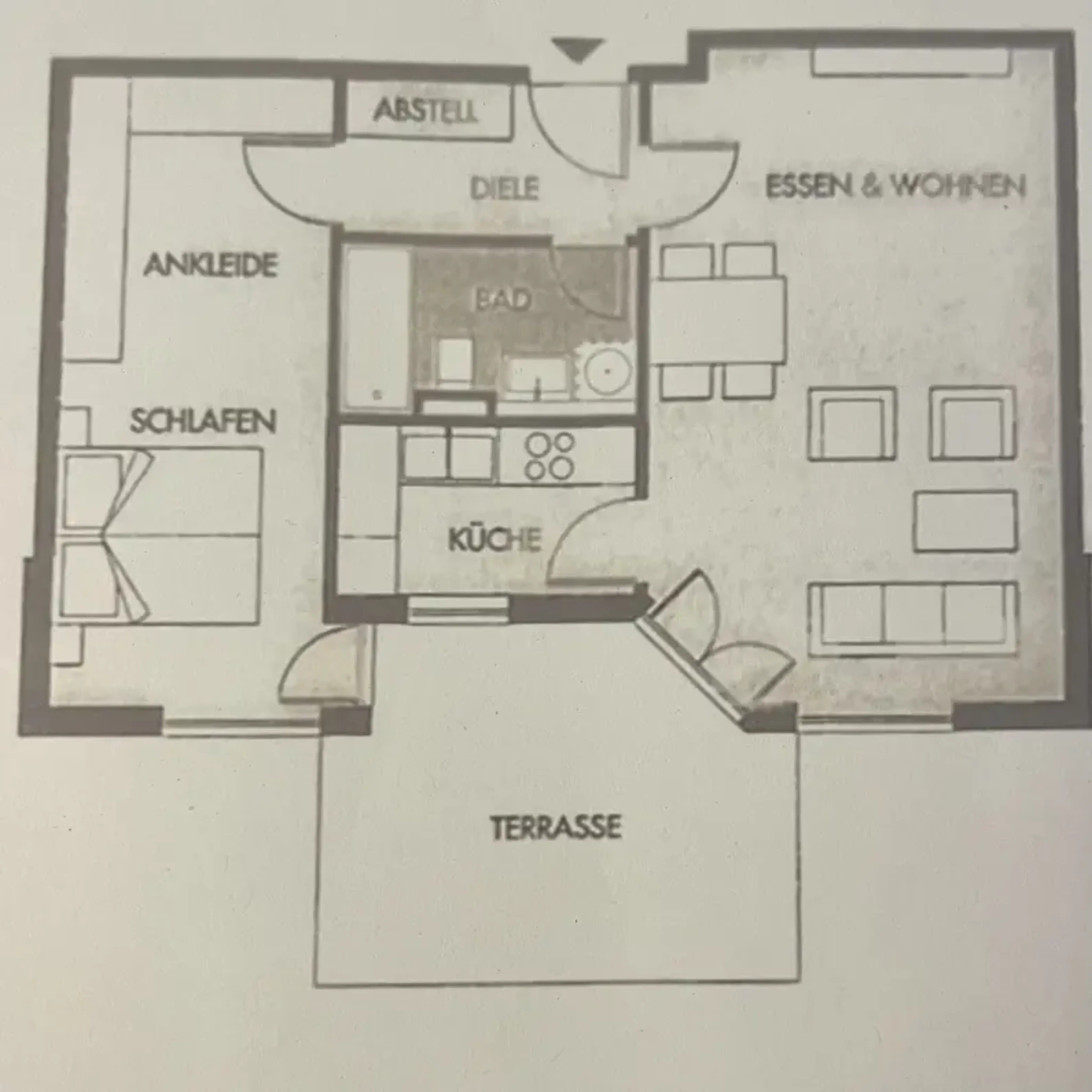 Terrassenwohnung zur Miete 600 € 2 Zimmer 69 m²<br/>Wohnfläche Saumweberstraße 11 Pasing München 81241