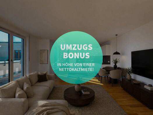 Penthouse zur Miete 1.765 € 2 Zimmer 106,4 m² 5. Geschoss Am Klarapfel 2 Preungesheim Nord-Ost 60435
