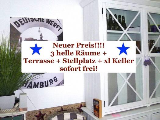 Terrassenwohnung zum Kauf 329.000 € 3 Zimmer 71 m² frei ab sofort Stellingen Eimsbüttel 22527