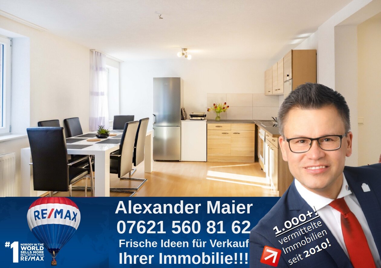 Wohnung zum Kauf 225.000 € 3 Zimmer 59,6 m²<br/>Wohnfläche Teningen Teningen 79331