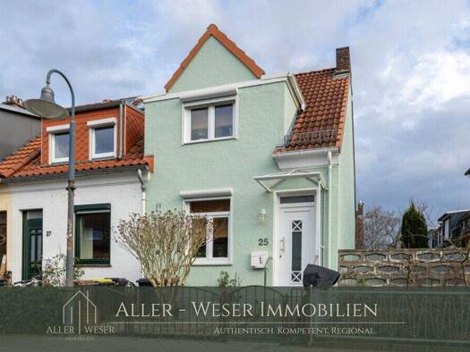 Reihenendhaus zum Kauf 349.000 € 3 Zimmer 51,3 m² 92 m² Grundstück Hulsberg Bremen 28205