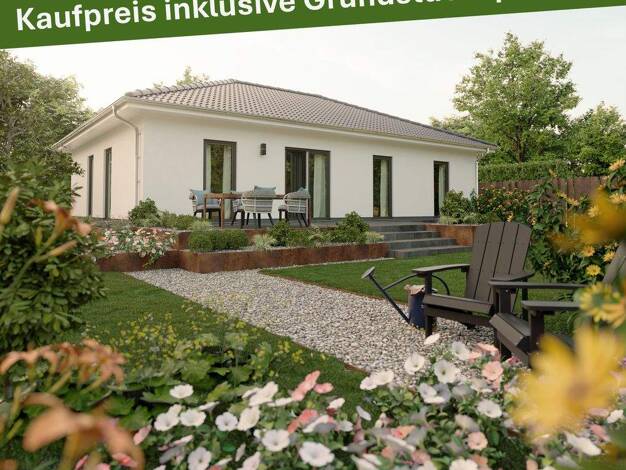 Bungalow zum Kauf - Erstbezug provisionsfrei 356.890 € 5 Zimmer 109 m² 500 m² Grundstück Kirchbauna Baunatal 34225