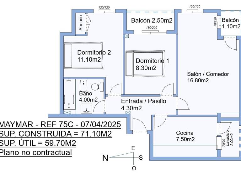 Studio zum Kauf provisionsfrei 134.999 € 3 Zimmer 69 m² Calle CABALLERO RODAS 75 Torrevieja 03180