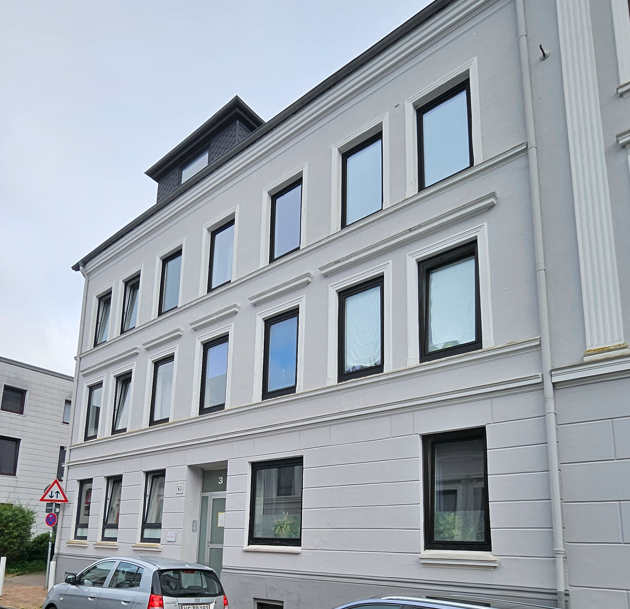 Wohnung zur Miete 470 € 3 Zimmer 60,5 m²<br/>Wohnfläche 2.<br/>Geschoss 01.01.2025<br/>Verfügbarkeit Sophienstraße  3 Friesischer Berg - Exe Flensburg 24937