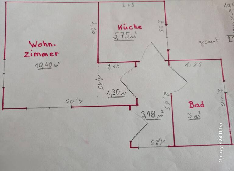 Haus zur Miete 370 € 1 Zimmer 24 m² frei ab sofort Gesellenstraße 10 Bad Saulgau 88348