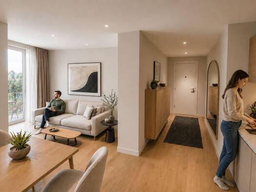 Wohnung zum Kauf - Erstbezug provisionsfrei 248.300 € 2 Zimmer 47,8 m² 4. Geschoss Tuttlingen Tuttlingen 78532