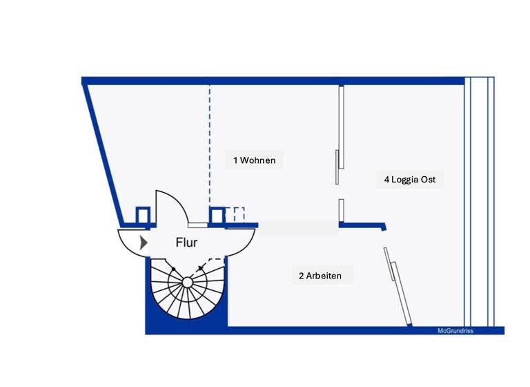 Wohnung zum Kauf 1.950.000 € 5 Zimmer 201 m²<br/>Wohnfläche Dachgeschoss, 7.<br/>Geschoss Schwabing-Freimann München 80805