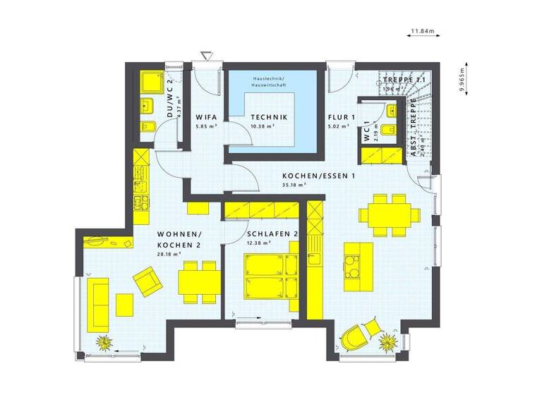 Mehrfamilienhaus zum Kauf - Erstbezug provisionsfrei 1.202.000 € 7 Zimmer 194 m² 646 m² Grundstück Stadtgebiet Göppingen 73033