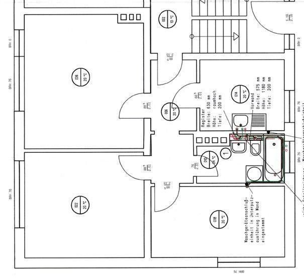 Wohnung zur Miete 380 € 3 Zimmer 65 m²<br/>Wohnfläche 4.<br/>Geschoss ab sofort<br/>Verfügbarkeit Lutherstraße 15 Lutherviertel 221 Chemnitz 09126