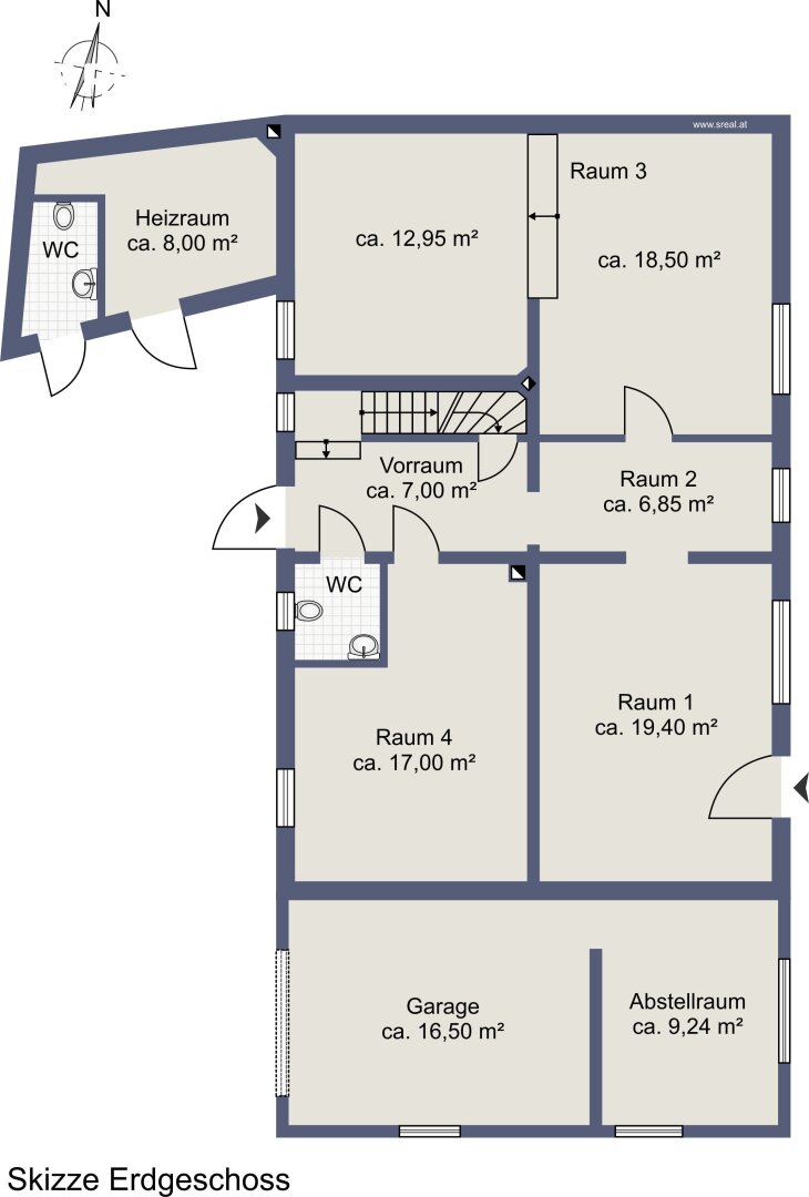 Haus zum Kauf 300.000 € 9 Zimmer 125 m²<br/>Wohnfläche 279 m²<br/>Grundstück Amstetten 3300