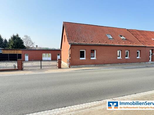 Doppelhaushälfte zum Kauf 285.000 € 5 Zimmer 133 m² 2.590 m² Grundstück frei ab 01.01.2027 Lellichow Kyritz 16866