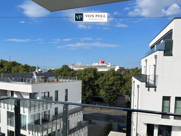 Wohnung zur Miete 1.034 € 2 Zimmer 65 m² 4. Geschoss Seebad Warnemünde Warnemünde 18119