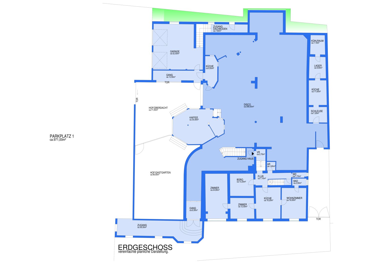 Gastronomie/Hotel zur Miete 6.238 m²<br/>Grundstück Zwettl-Niederösterreich 3910