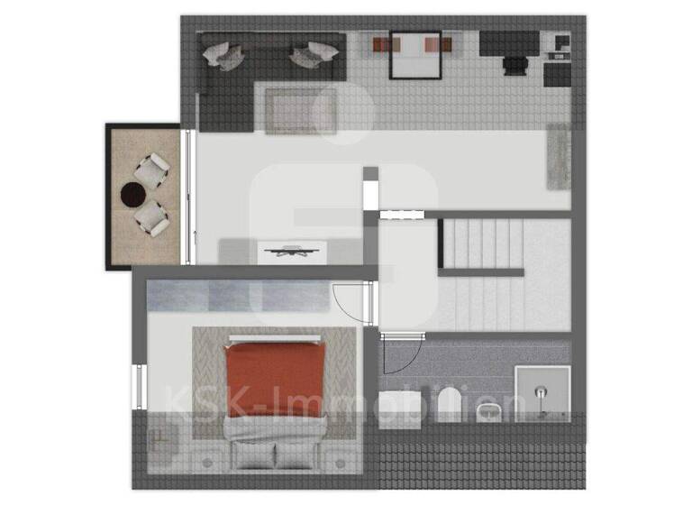 Maisonette zum Kauf 189.000 € 2 Zimmer 88 m² 2. Geschoss Innenstadt Radevormwald 42477