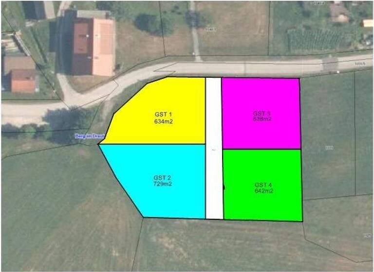 Grundstück zum Kauf 57.060 € 634 m² Grundstück Berg im Drautal 9771