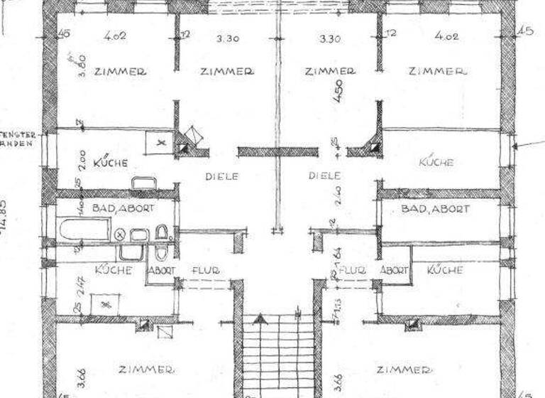 Mehrfamilienhaus zum Kauf als Kapitalanlage geeignet 1.695.000 € 602 m² Reichenbergstraße 4 Braunschweig 38114