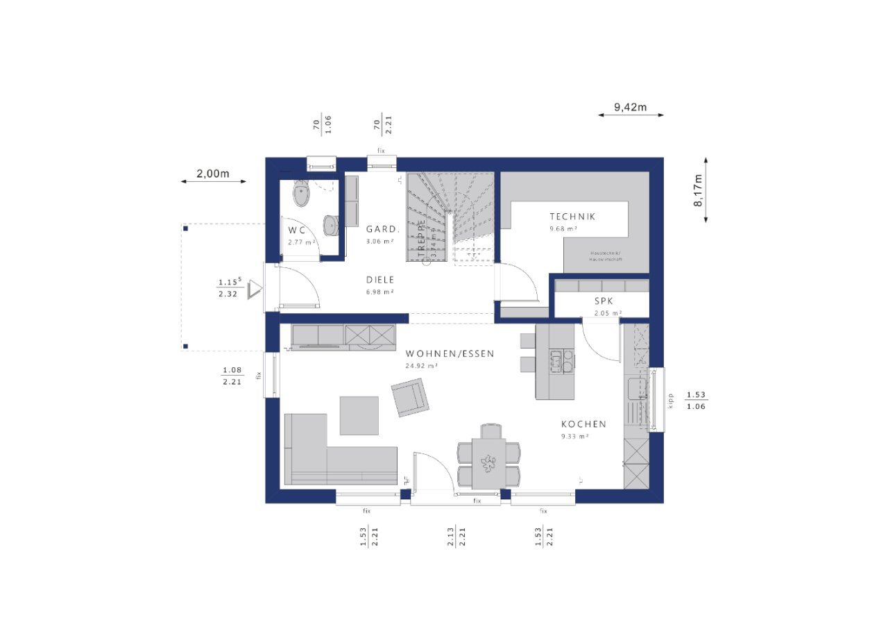 Einfamilienhaus zum Kauf 428.600 € 4 Zimmer 125 m²<br/>Wohnfläche 650 m²<br/>Grundstück Derneburg Holle 31188