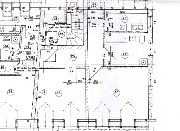 Wohnung zur Miete 483 € 2 Zimmer 67 m² 4. Geschoss Martinstraße 18/19 Eilenburg 04838