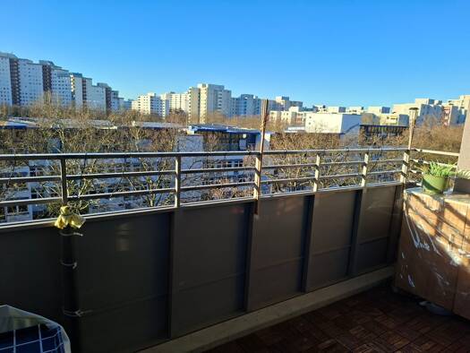 Wohnung zur Miete 1.448 € 4 Zimmer 83,8 m² 5. Geschoss Senftenberger Ring 47 B Märkisches Viertel Reinickendorf 13435