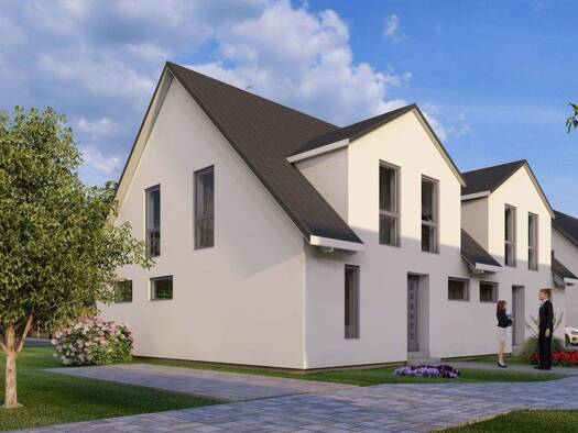 Doppelhaushälfte zum Kauf - Erstbezug provisionsfrei 450.000 € 4 Zimmer 129 m² 270 m² Grundstück frei ab sofort Bobitz Bobitz 23996