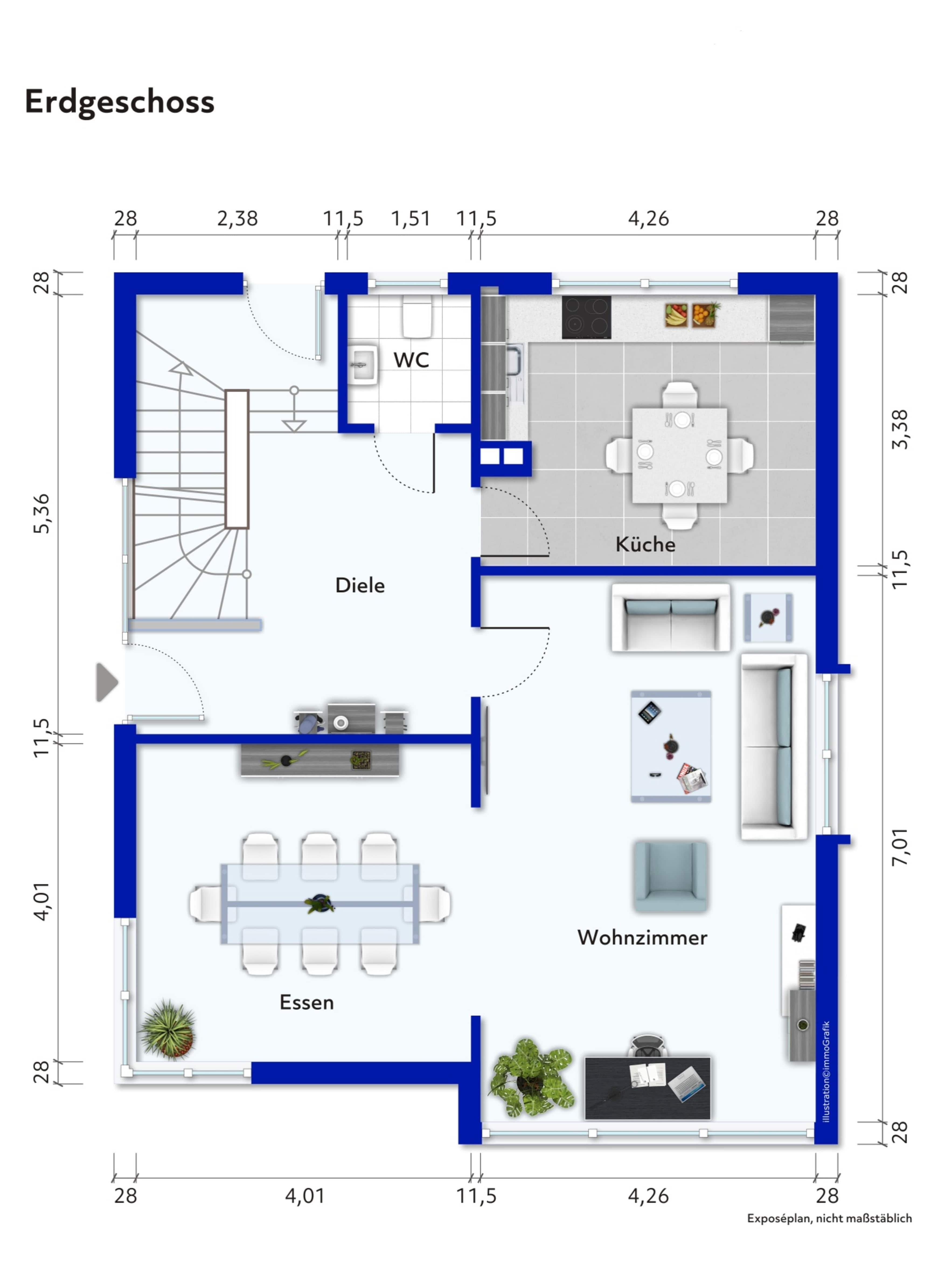 Einfamilienhaus zum Kauf provisionsfrei 359.900 € 4 Zimmer 160 m²<br/>Wohnfläche 840 m²<br/>Grundstück Deichhorst - Bezirk 9 Delmenhorst 27753