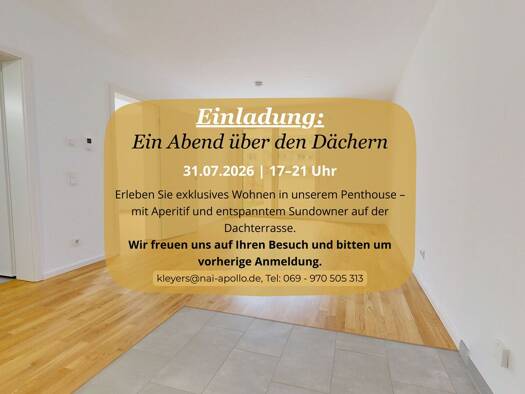 Wohnung zum Kauf - Erstbezug 429.900 € 2 Zimmer 54 m² EG Gallus Frankfurt am Main 60326