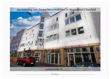 Praxisfläche zur Miete 9,50 € 4 Zimmer 140 m² Bürofläche Luisenstrasse 17 Elberfeld - Mitte Wuppertal 42283