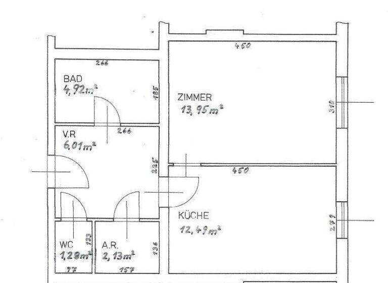 Studio zur Miete 466 € 1 Zimmer 40,9 m² 2. Geschoss Guntramsdorfer Straße 30 Möllersdorf 2514