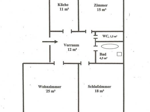 WG-Zimmer zur Miete 1.990 € 3 Zimmer 87 m² 6. Geschoss frei ab 01.06.2026 Margaretenstraße Wien 1040
