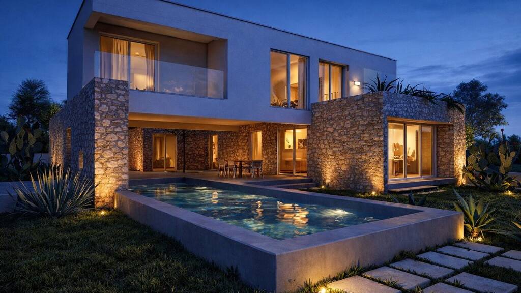 Villa zum Kauf - Erstbezug 1.300.000 € 6 Zimmer 192,1 m² 1.123 m² Grundstück Rogoznica 22203