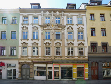 Verkaufsfläche zur Miete 1.650 € 4 Zimmer 160 m² Verkaufsfläche Äußere Plauensche Straße 19 Innenstadt Zwickau 08056