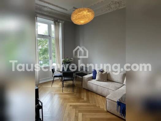 Wohnung zur Miete Tauschwohnung 800 € 1 Zimmer 35 m² 3. Geschoss Harvestehude Hamburg 20144