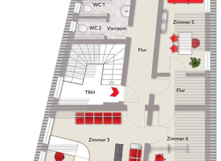 Büro zur Miete 1.200 € 7 Zimmer Nördlingen 86720