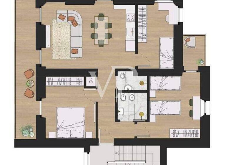 Wohnung zum Kauf 495.000 € 4 Zimmer 108 m² 1. Geschoss Claudia Augusta Bolzano 39100