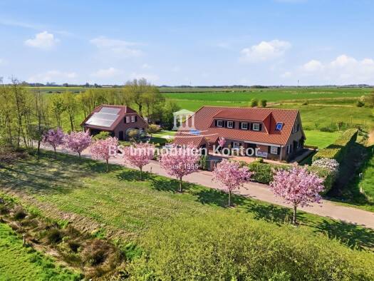 Einfamilienhaus zum Kauf 998.000 € 5 Zimmer 220 m² 9.847 m² Grundstück Osteel 26529