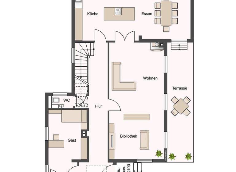 Einfamilienhaus zur Miete 5.200 € 6 Zimmer 201 m² 596 m² Grundstück frei ab 01.05.2026 Sillenbuch Stuttgart 70619
