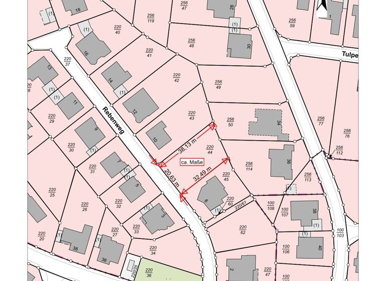 Grundstück zum Kauf provisionsfrei 209.000 € 728 m²<br/>Grundstück Rebenweg Bous 66359
