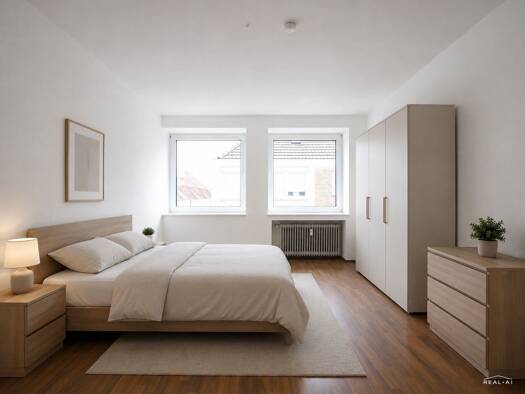Wohnung zur Miete 600 € 2 Zimmer 65 m² 3. Geschoss Stadtmitte Krefeld 47798