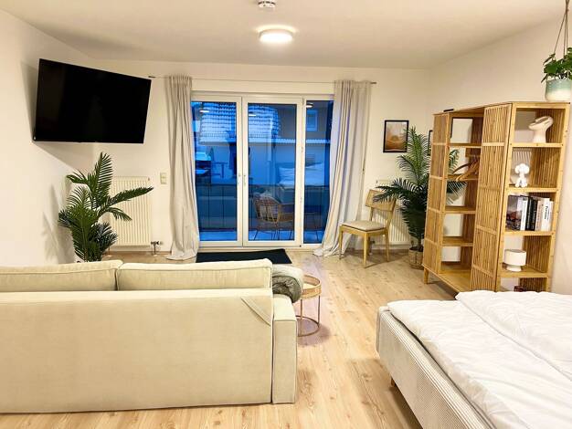 Wohnung zur Miete 1.250 € 1 Zimmer 45 m² 1. Geschoss Köppern Friedrichsdorf 61381