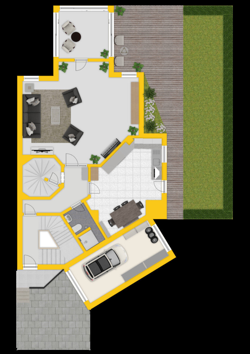 Doppelhaushälfte zum Kauf 489.000 € 5 Zimmer 150 m²<br/>Wohnfläche 874 m²<br/>Grundstück Moorhausen Lilienthal 28865