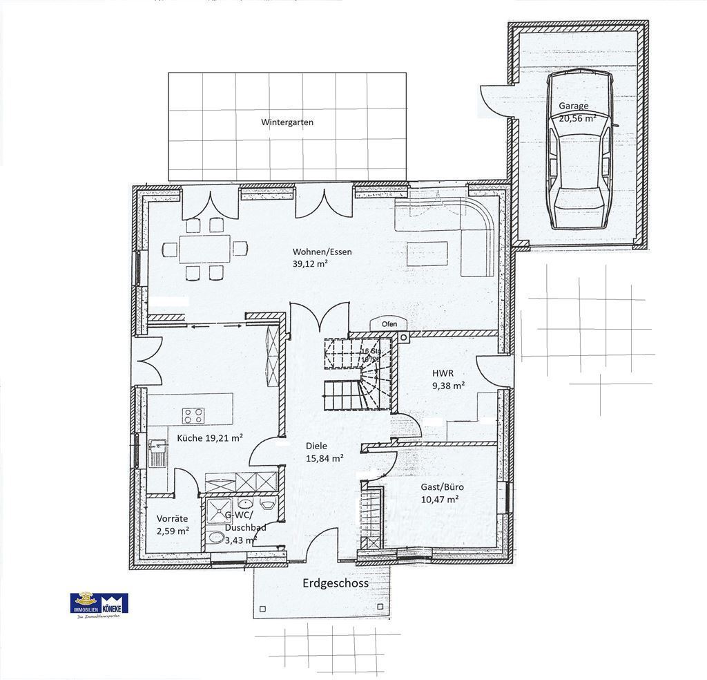 Einfamilienhaus zum Kauf 669.000 € 8 Zimmer 201 m²<br/>Wohnfläche 644 m²<br/>Grundstück Gessel Syke 28857