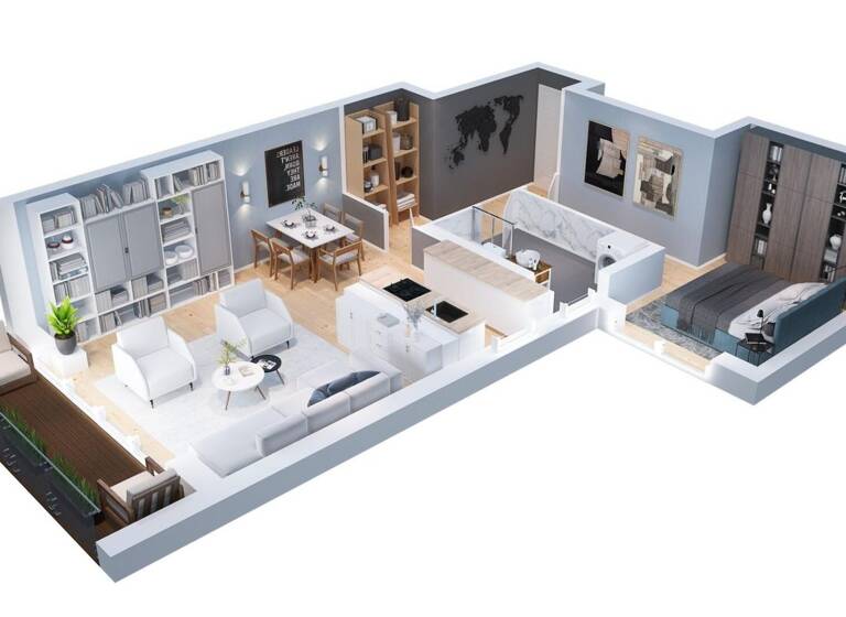 Wohnung zum Kauf 339.000 € 2 Zimmer 69 m² Bad Doberan 18209